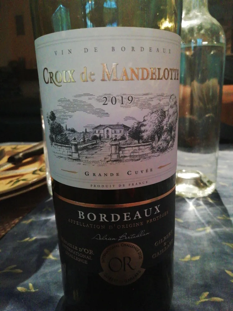 Bordeaux 2014 "Cour de Mandelotte"