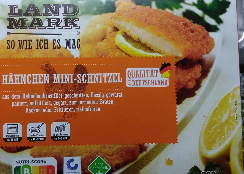 Land Mark Hähnchen Mini-Schnitzel