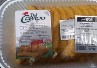 Cotolette pollo e tacchino