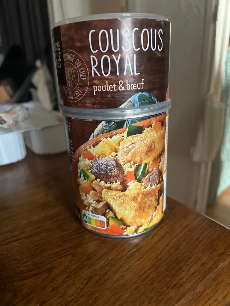 Couscous royal poulet et boeuf
