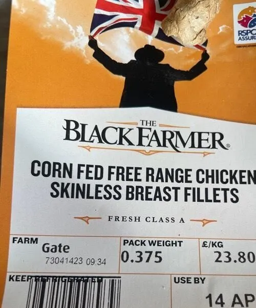 Corn fed free range chicken skinless breast fillets
