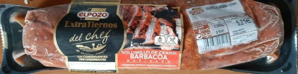 Solomillo de cerdo barbacoa