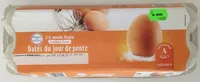 12 oeufs frais calibre gros