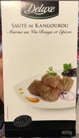 Sauté de Kangourou mariné au vin rouge et épices