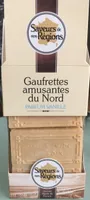 Gaufrettes amusantes du nord parfum vanille