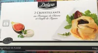 2 Croustillants au fromage de chèvre et Confit de Figues