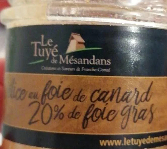 Délice au foie de canard 20% de foie gras
