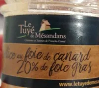 Délice au foie de canard 20% de foie gras