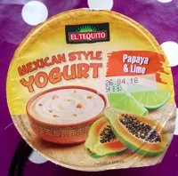 Mexican Style Yogurt Papaya & Lime