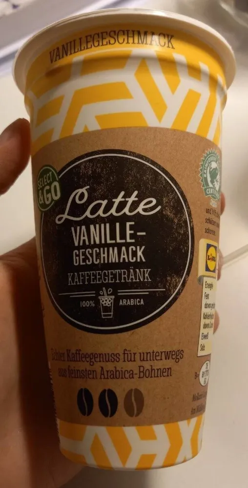 Latte Vanille-Gesmack
