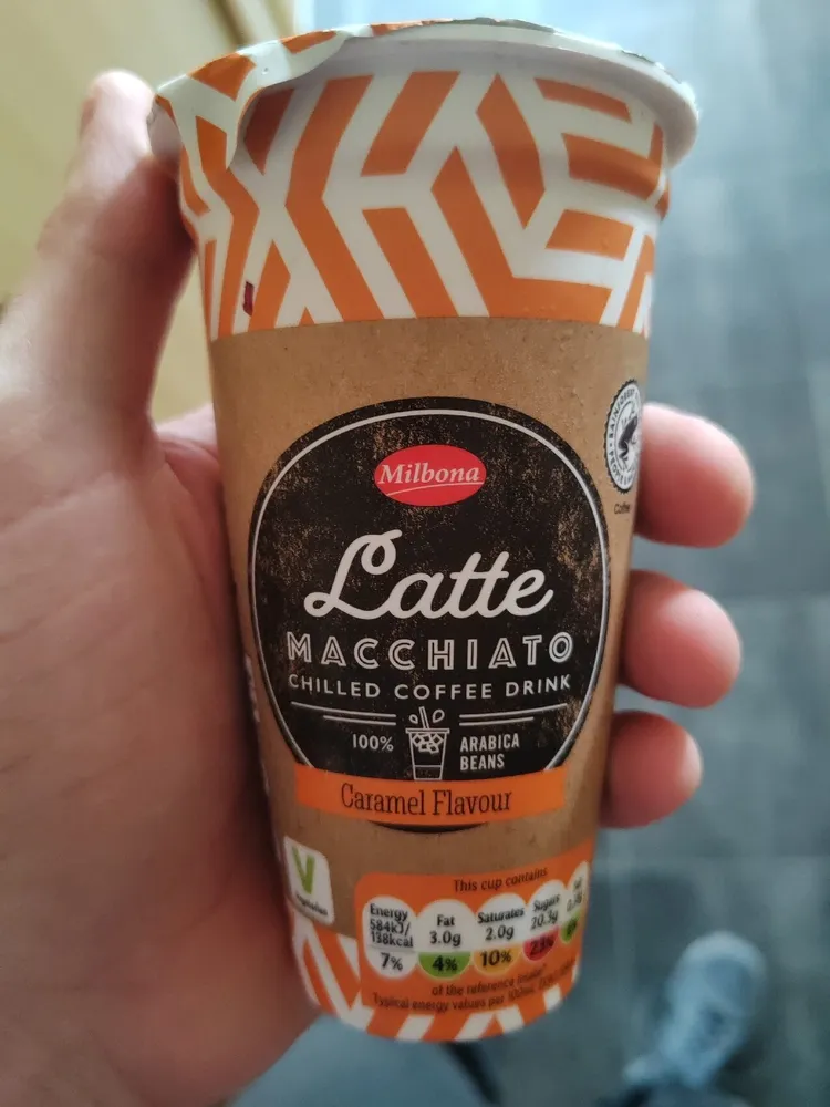 Latte Karamell-Geschmack