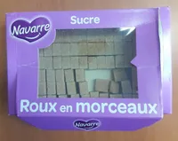 Sucre roux en morceaux