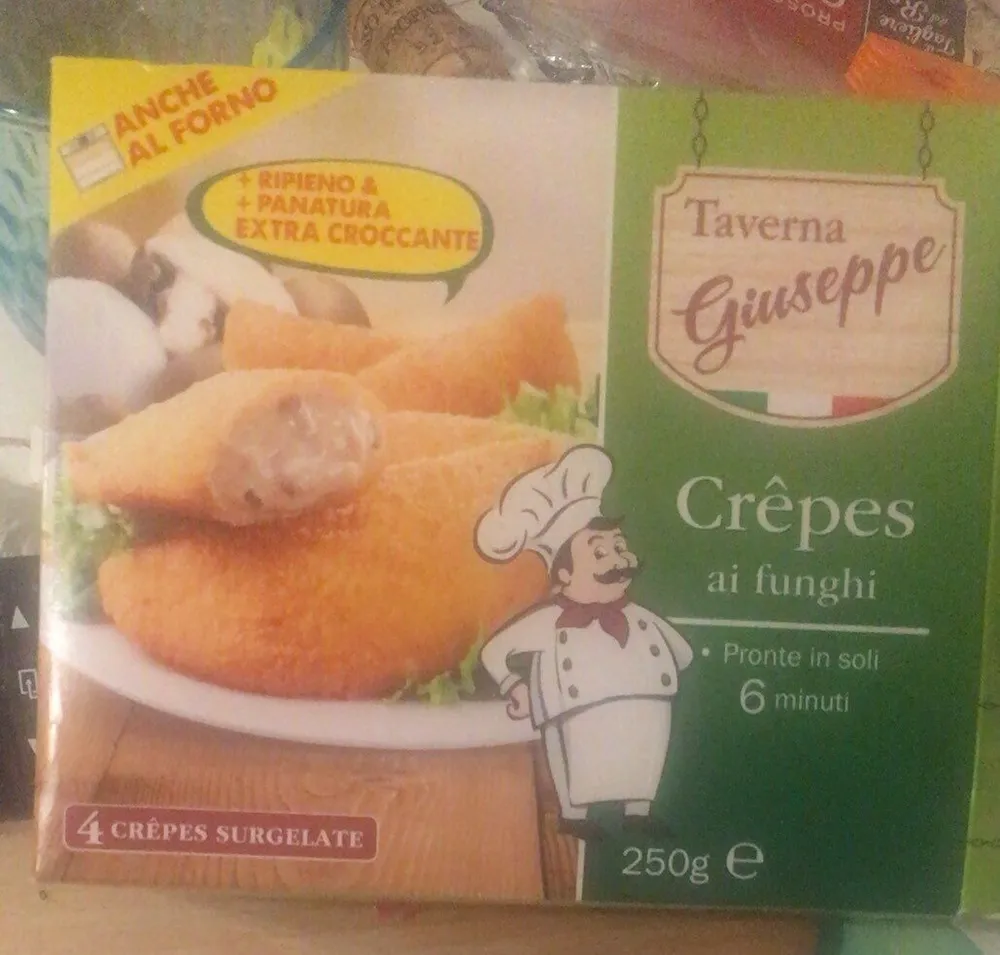 Crepes ai funghi