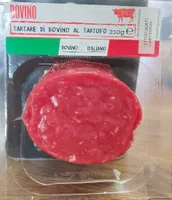 Tartare di bovino al tartufo 210g