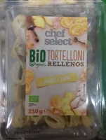 Tortelloni rellenos garbanzos y jengibre