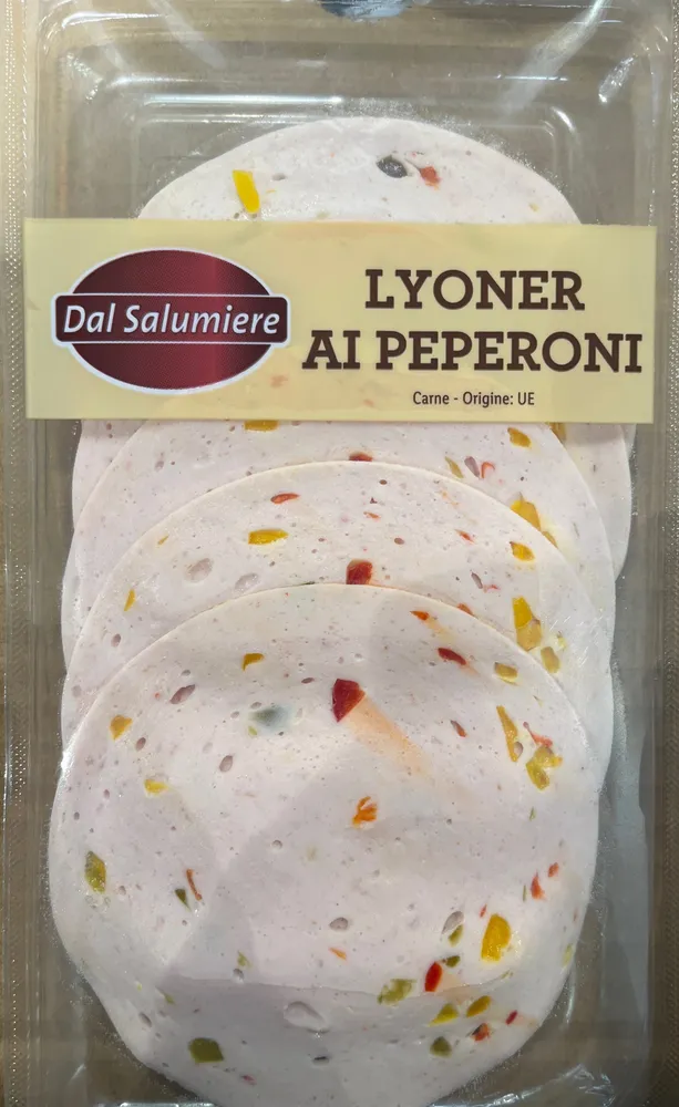 Lyoner ai peperoni
