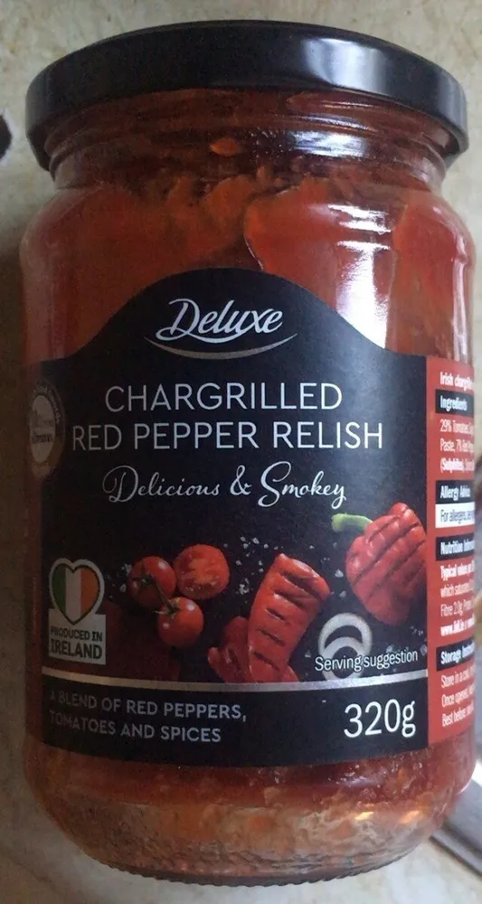 Chargrilled red pepper relish