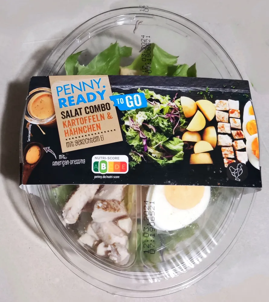 Salat-Combo - Kartoffeln & Hähnchen