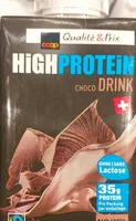 High protein choco drink