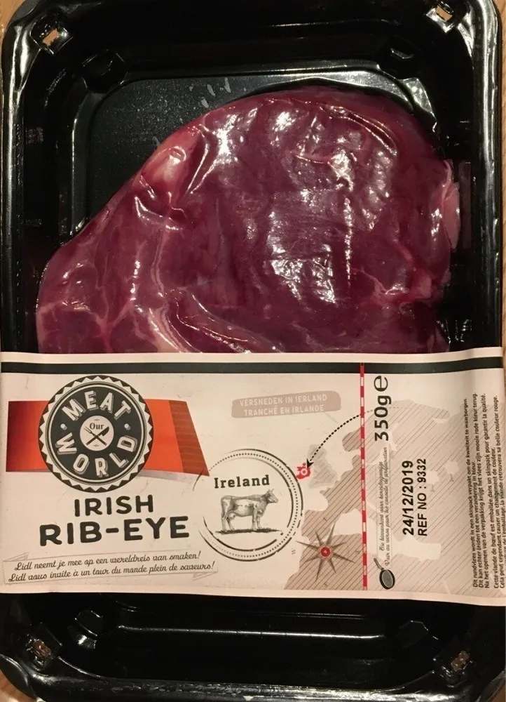 Rib eye irlandais