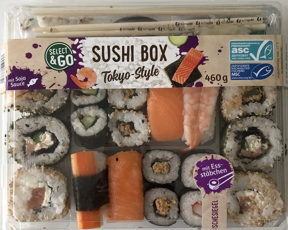 Sushi Box Tokyo Style