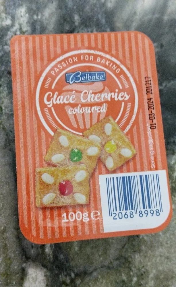 Glace cherries