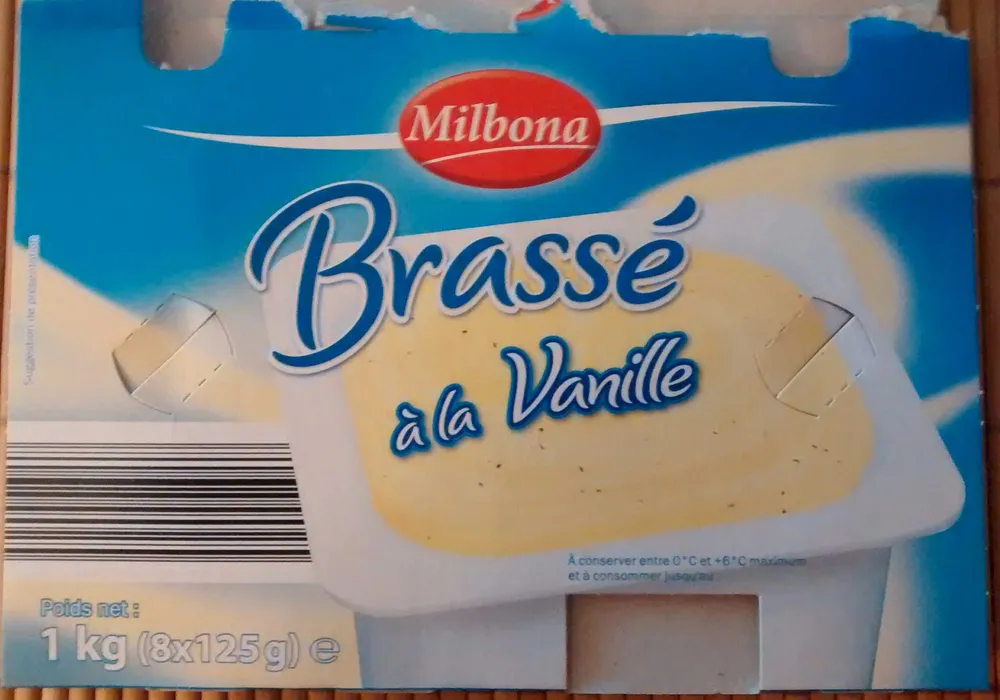 Brassé à la vanille