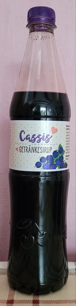 Cassis Getränkesirup