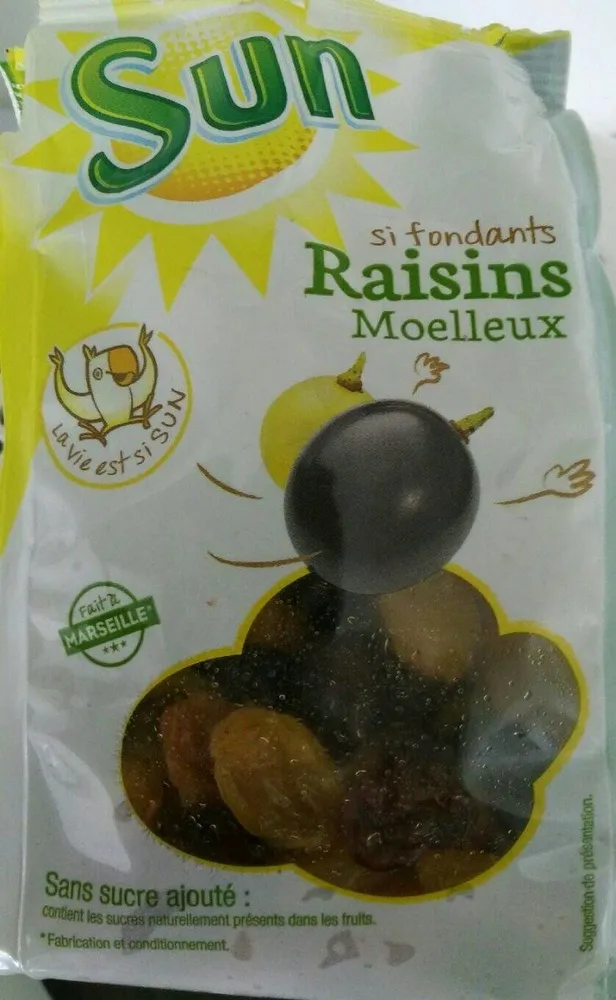 Raisin sec moelleux