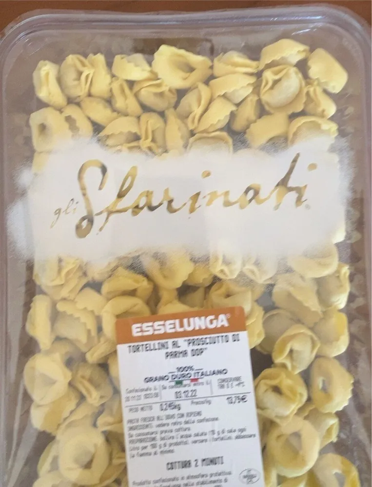 Tortellini al prosciutto di parma dop