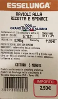 RAVIOLI ALLA RICOTTA E SPINACI