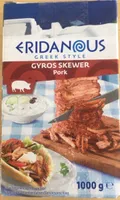 Gyros skewer pork