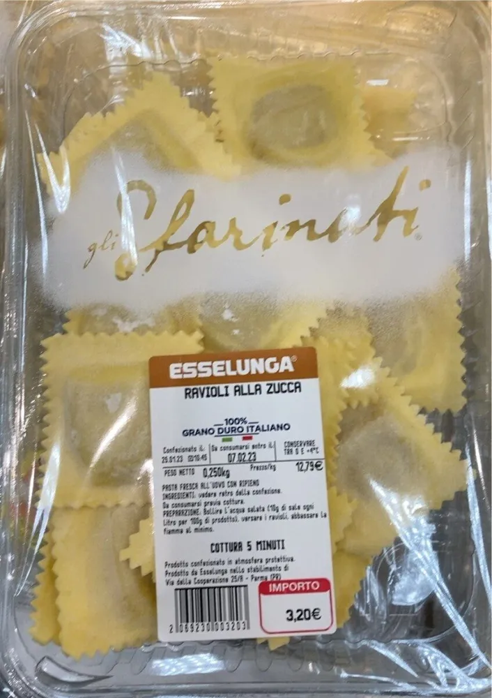 Ravioli alla zucca