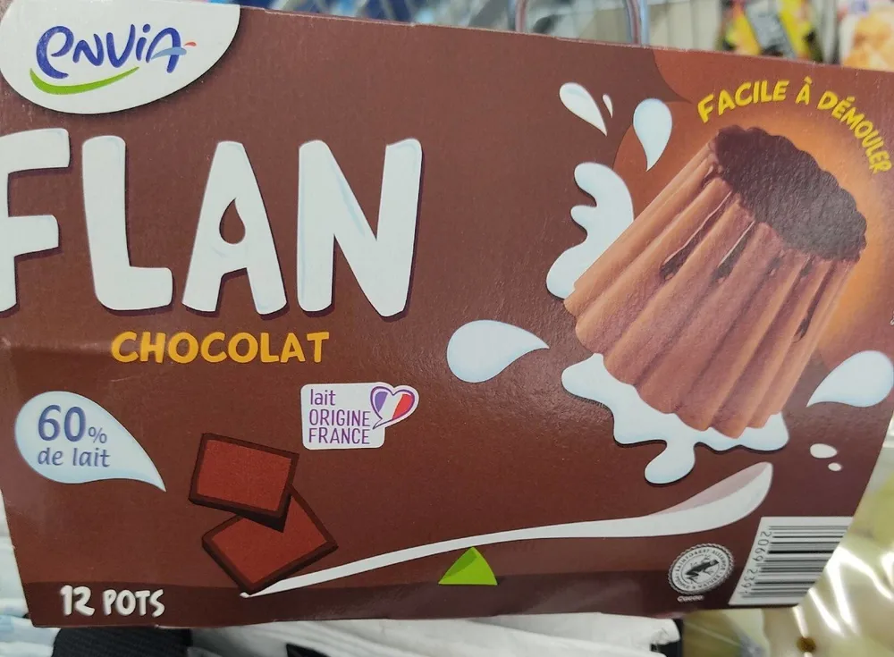 Flan chocolat