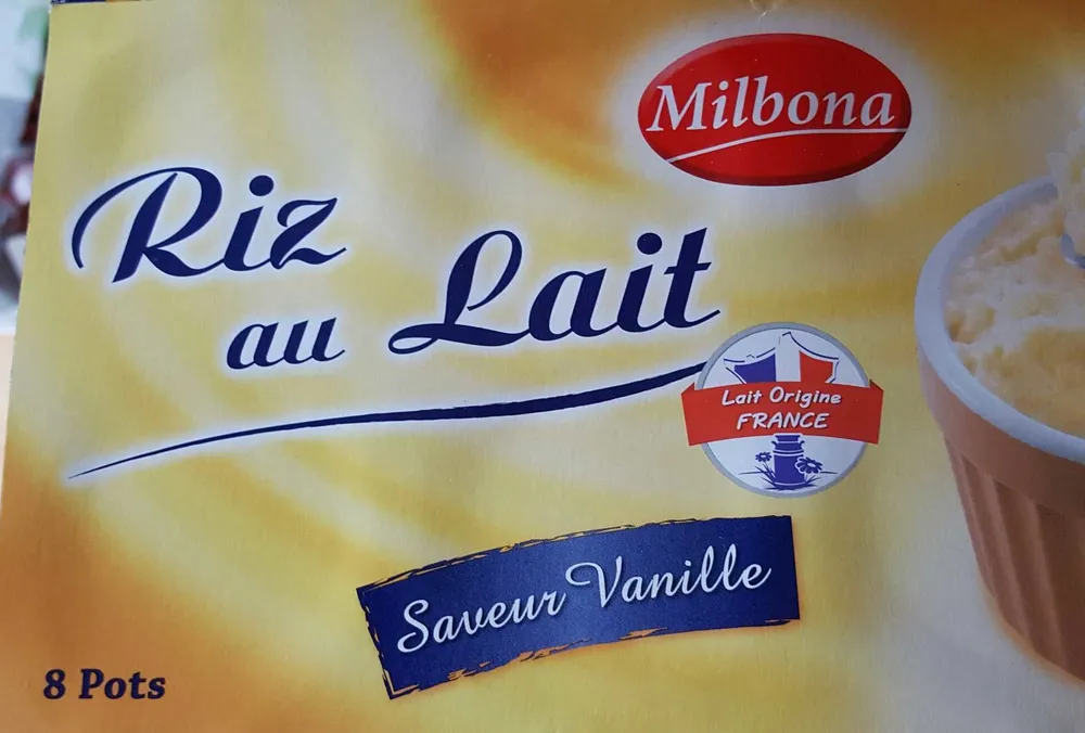 Riz au Lait saveur Vanille