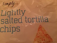 Lightly salted tortilla chips