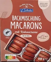 Backmischung Macarons Kakao