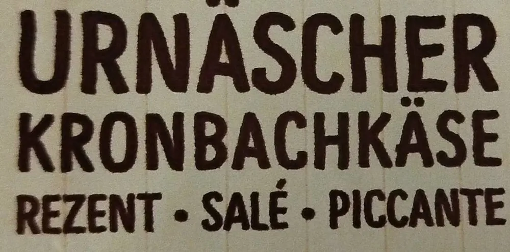 Urnäscher kronbachkäse