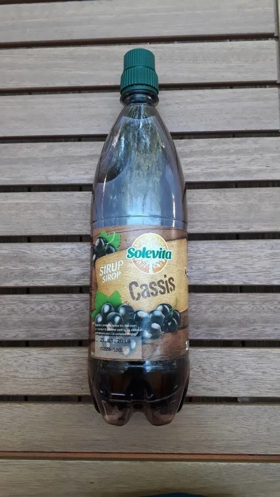 Sirop cassis