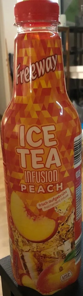 Ice tea infusion peach