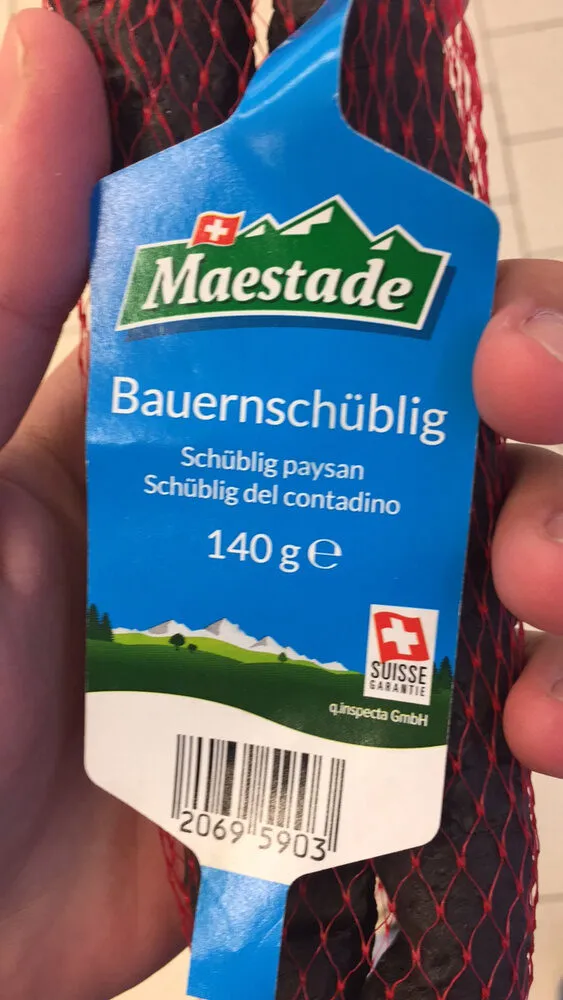 Schüblig paysan