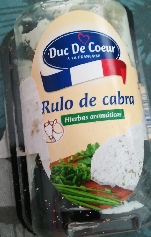 Rulo de cabra perejil y cebollino