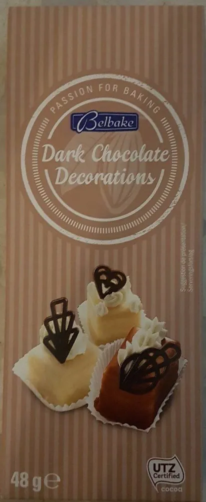Dark Chocolate Decorations