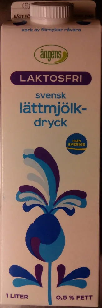 Ängens Laktosfri svensk lättmjölkdryck