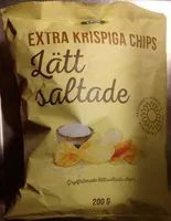 Crusti Croc Extra krispiga chips Lätt saltade