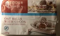 Oat balls woth cocoa