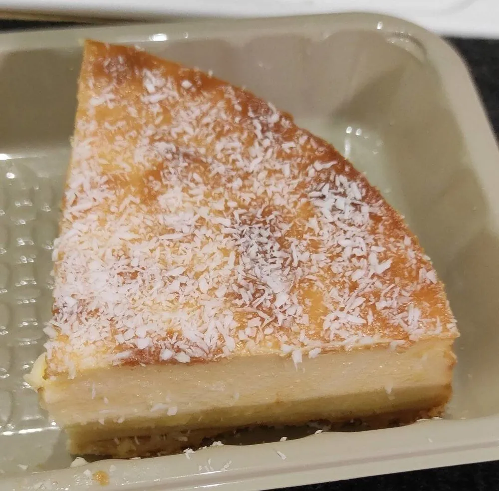 Käsekuchen mit mango