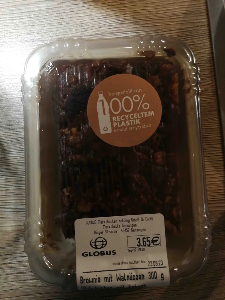 Brownie mit Walnüssen