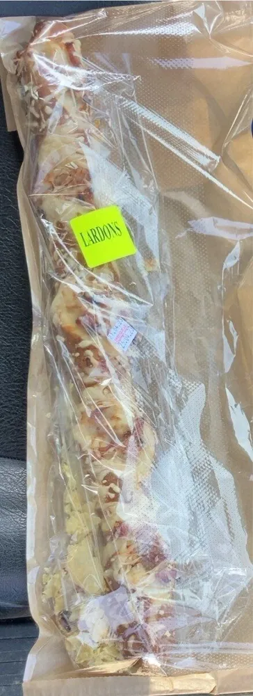 Baguette bretzel lardon