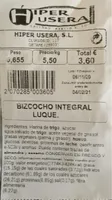 Bizcocho integral
